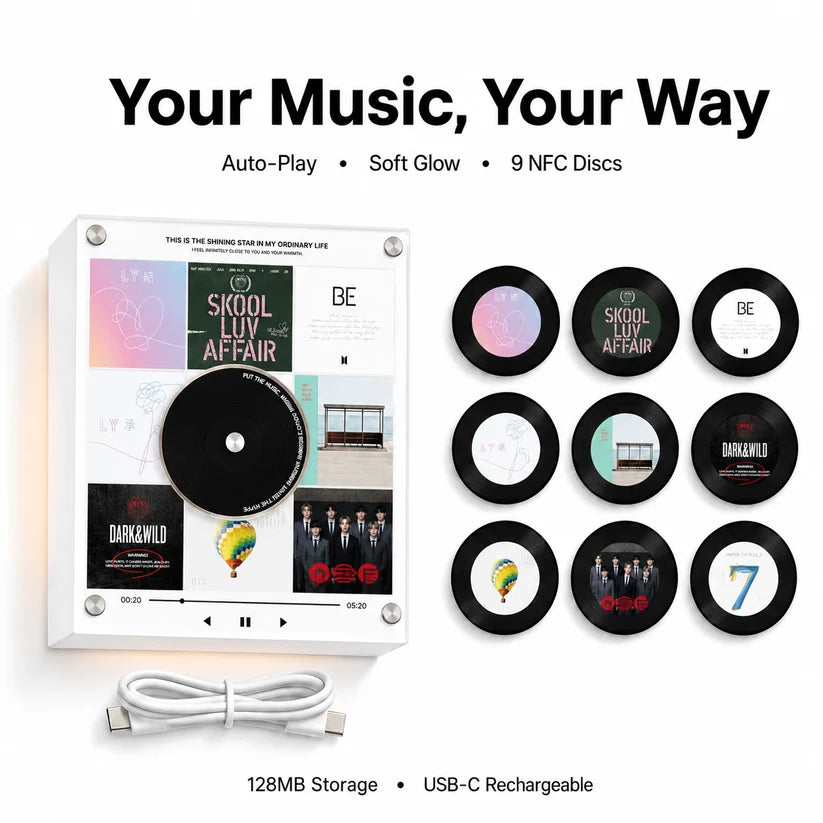 BTS – Magnetic Music Player