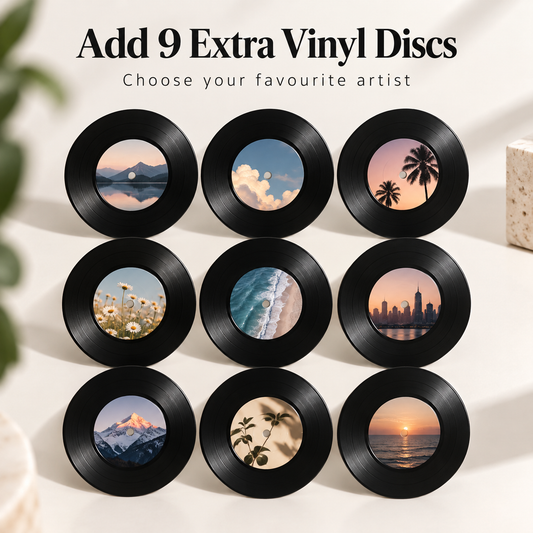 9 Extra Vinyl Discs