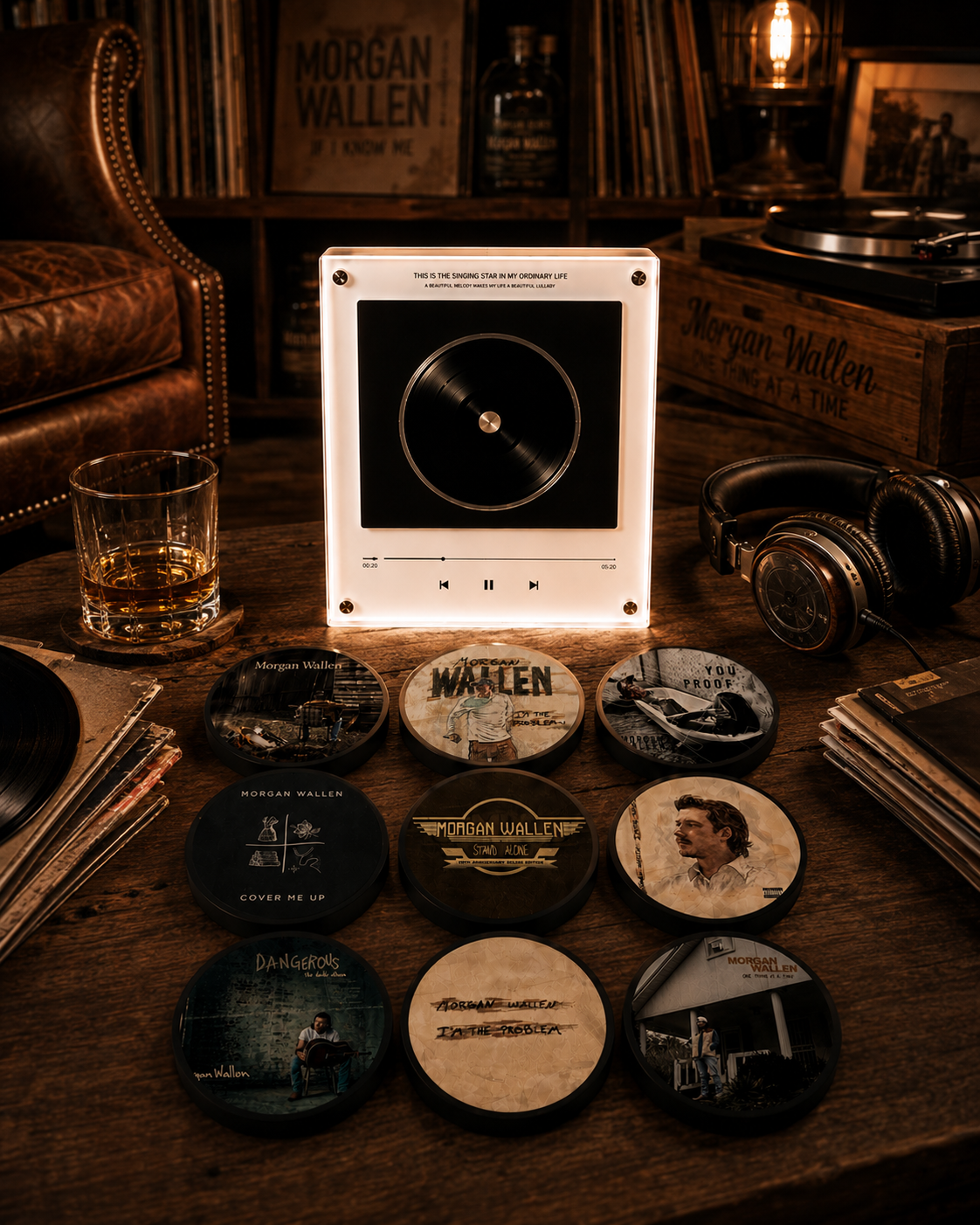 Morgan Wallen – Magnetic Music Player