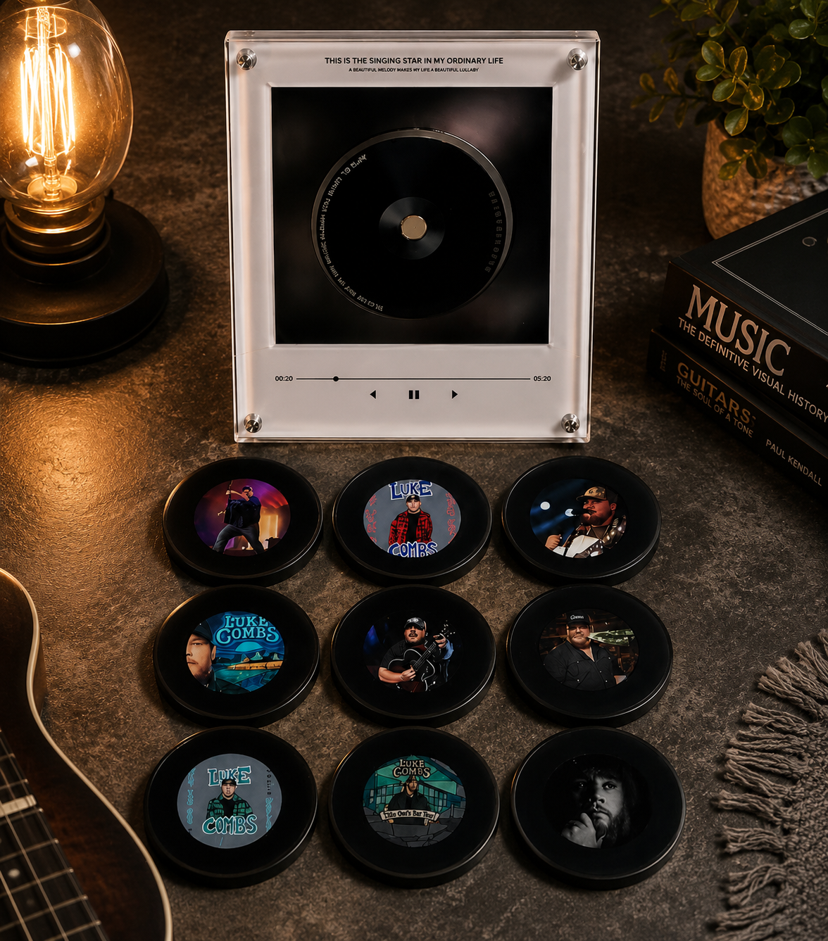 Luke Combs – Magnetic Music Player