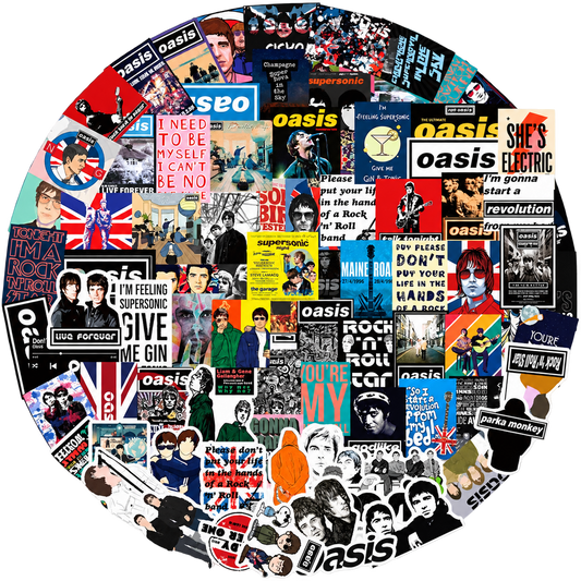 100-Piece Oasis Sticker Pack